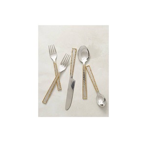 Modern Stainless Steel <b>Flatware</b> Set Mirror Polish Durable Construction Dishwasher Safe Lightweight NQH-11,012 Model Household - Product Image 4