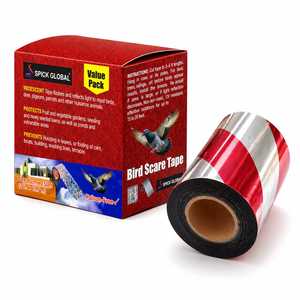 Anti-Bird Holographic Reflective Ribbon Tape for Farms Orchards Balcony Wholesale Bird Repellent Flash Scare Strip Bulk Supplier - Product Image 2