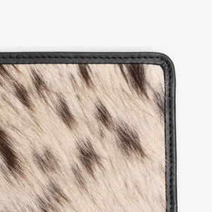 Portefeuille en cuir de vachette durable pour homme, portefeuille en cuir à poils, portefeuille fin fait main, portefeuille bifold de qualité supérieure en cuir naturel - Product Image 5