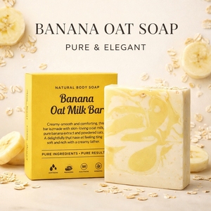 High Quality Banana Oat <b>Milk</b> Bar Plant Based Food Banana Oat <b>Milk</b> Bar Featuring Oat Ingredients Delicious Banana Flavor Comfort - Product Image 6