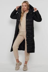 High Quality Woman Leather Puffer Jacket Clothing Manufacturers Custom Logo Outwear Winter Coat Down Jacket for Women - Product Image 6