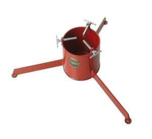 Large Size Round Shape Metal Christmas <b>Tree</b> <b>Stand</b> Latest Design Modern <b>Tree</b> <b>Stand</b> for Christmas <b>Tree</b> Support In Red - Product Image 1