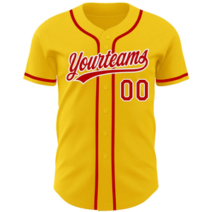 Vente en gros de maillots de baseball personnalisés de haute qualité pour hommes, uniformes respirants, t-shirts pour baseball et softball, couleur unie, polyester - Product Image 6