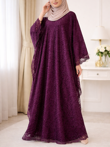 Kaftán de Dubái de Alta Calidad para Mujer, Hecho a Mano, Ropa Islámica Tradicional y Accesorios Diseñados para Musulmanas - Product Image 3