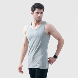 Débardeur Homme Séchage Rapide en Coton Tricoté 100% Écologique Respirant pour Gym, Entraînement, Fitness, Sportswear, Style Urbain Léger - Product Image 1