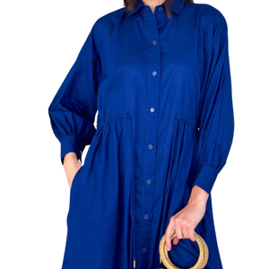 Nuevo Diseño, Vestidos Casuales Transpirables para Mujer, Cuello en V, Color Sólido, Tallas Grandes, Logotipo y Colores Personalizables - Product Image 1