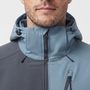 Chaqueta de Trekking para Hombre, con Capucha, Ligera, Resistente al Viento, Transpirable, con Cierre Completo, para Senderismo, Viajes y Senderos - Product Image 6