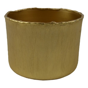 Top Selling Gold Colored Metal Floor <b>Vase</b> with Modern Design for Office and Living Room Valentine's Day Decor - Product Image 3