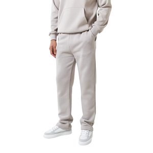 Conjunto Deportivo con Capucha para Hombre, Pantalones de Pierna Recta, Corte Regular, Bolsillos Laterales, Ecológico, Transpirable, Estilo Urbano Informal - Product Image 4