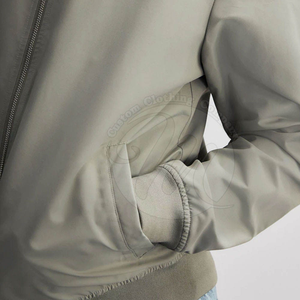 เสื้อแจ็คเก็ตผู้ชายแบบสั่งทำพิเศษ - Urban Technical Bomber - ผ้าฝ้ายระบายอากาศได้ 100% - ไส้ใยโพลีเอสเตอร์/ผ้าฝ้ายเนื้อหนา - Product Image 5