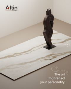 Azulejos de porcelana esmaltada de aspecto estético de 600x1200 mm, color marrón Clant, acabado con efecto de tallado sin fin, grado A+, azulejos de 60x120 cm para pared y suelo - Product Image 1