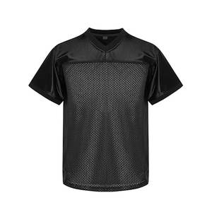 Maillot de football américain personnalisé avec nom et numéro pour hommes, chemise d'entraînement respirante à manches courtes, impression par sublimation, grande taille personnalisée - Product Image 2