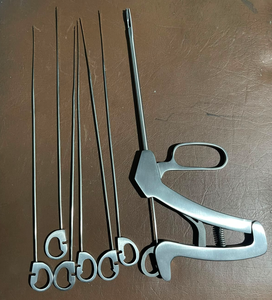 Instrumentos Quirúrgicos Ortopédicos de Acero Inoxidable: Sutura de Escorpión para Artroscopia de Rodilla con Agujas - Product Image 3