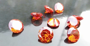 Piedras Sueltas de Circonia Cúbica de 10 mm, Color Mixto, Corte Redondo de Precisión, Brillo Similar al Diamante, para Joyería - Product Image 3