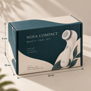 Caja de Embalaje de Cartón Corrugado Impresa Personalizada para el Set de Herramientas de Belleza NOVA - Product Image 5