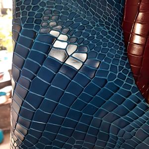 Cuir véritable de luxe à séchage rapide imprimé multicolore pour sacs à main, chaussures, portefeuilles, revêtements, ceintures, projets de bricolage et artisanat – Collection 2026 - Product Image 2