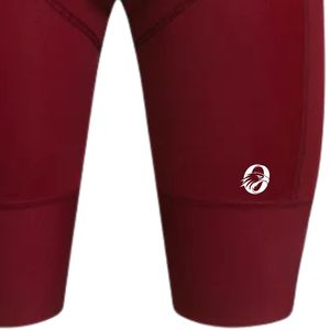 Maroon Cycling <b>Bib</b> Shorts for Men Women Professional Padded Biking Shorts Breathable Comfortable <b>Training</b> Racing Sports Apparel - Product Image 3