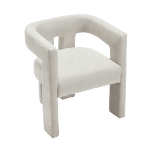 Set di 2 Sedie da Pranzo Contemporanee Imbottite in Tessuto, Poltrona Laterale per Cucina e Soggiorno - Product Image 1