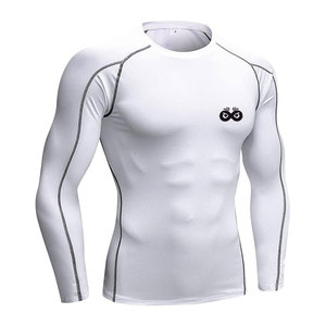 Chemises de compression pour hommes, prix d'usine, légères, séchage rapide, logo personnalisé imprimé, vente en ligne - Product Image 5