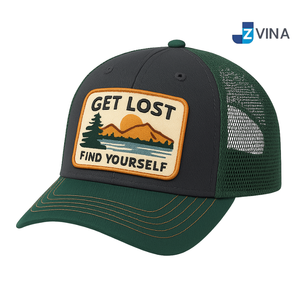 Casquette de baseball unisexe personnalisable avec logo brodé et dos en maille, ajustable, idéale pour les sports de plein air - Product Image 1