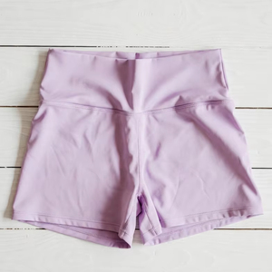 Shorts de Mujer con Logotipo Personalizado, Cintura Elástica, Spandex, Shorts Cortos para Mujer, Shorts de Moda para Venta al por Mayor - Product Image 1