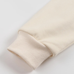 เสื้อฮู้ดดี้ผู้ชายผ้าฝ้าย 100% คอกลมทรงโอเวอร์ไซส์สำหรับฤดูใบไม้ร่วง ทรงหลวม ผ้าเทอร์รี่ ไซส์พลัส สกรีนลายได้ตามต้องการ เสื้อสเวตเชิ้ตลำลอง - Product Image 5