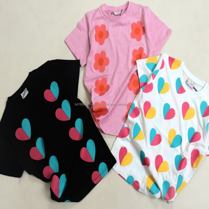 Vêtements en gros pour enfants et adolescents, styles variés, de 2 à 10 ans, T-shirts d'été en coton tendance, lots de hauts pour enfants - Product Image 6