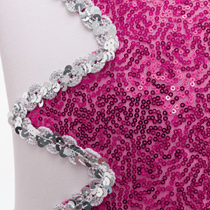 Vestido de Uniforme de Animadoras con Lentejuelas para Niñas, Ropa Personalizada Brillante para Actuaciones en Escenario, Ropa de Baile para Competencia Infantil, Venta al por Mayor OEM - Product Image 4