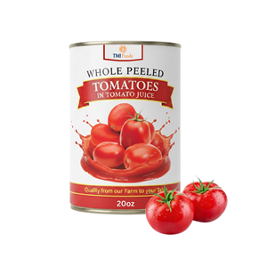Tomates Enteros Pelados en Jugo de Tomate, Deliciosos, de Primera Calidad, a Precio Económico, Empacados en Latas de Varios Tamaños - Product Image 1