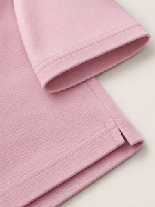 Chemise pour homme à manches courtes, coupe classique, tricotée, décontractée, boutonnée, 100% coton, élasthanne, séchage rapide, 320g - Product Image 4