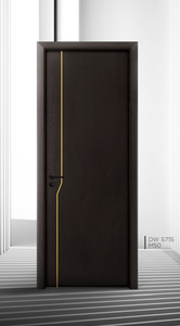 Puerta Moderna de WPC con Acabado Impermeable para Apartamento, Dormitorio, Villa, Resistente al Agua y a las Termitas, con 5 Años de Garantía - Product Image 1