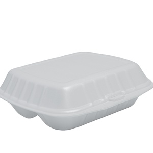 Contenedor de comida desechable con tapa PS espuma para fiambrera/comida rápida/hamburguesa/Fabricación de comida para llevar Burger King - Product Image 1