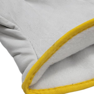 <b>Long</b> Lasting Leather Safety <b>Gloves</b> With Reinforced Stitching And Comfortable Flexible Fit Safety <b>Gloves</b> - Product Image 4