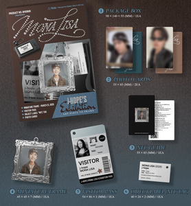 [Álbum Original Coreano] BTS j-hope - Charm of HOPE [Versión MONA LISA] - Product Image 3