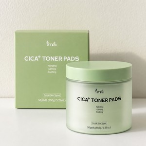 Prreti Korean Skin Care Prreti Cica Plus Toner Pads 50 Sheets Beauty Products Korean Beauty Products - Product Image 4