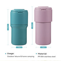 Nouvelle conception 2026 – Tasse à bière isotherme double paroi en acier inoxydable 650 ml/700 ml – Canette de conservation froide pour voyage (pour bière ou cola)