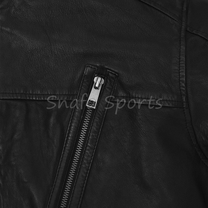 Men's Premium Genuine Leather <b>Jacket</b> Stylish Slim Fit Motorcycle <b>Biker</b> <b>Jacket</b> Winter Fashion Durable Men Leather <b>Jackets</b> - Product Image 4