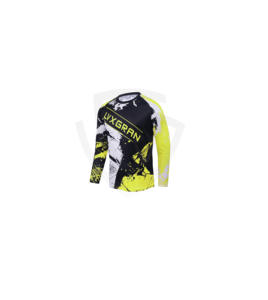 Polo de course moto personnalisé respirant imprimé par sublimation, nom de l'équipe de motocross, séchage rapide, anti-UV, motocross - Product Image 2