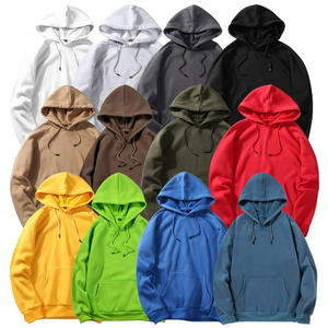 เสื้อฮู้ดดี้ผู้ชายคุณภาพสูง เสื้อสเวตเชิ้ตแบบสวม Unisex สตรีทแวร์ ขายส่ง เสื้อฮู้ดดี้แบบสั่งทำปักโลโก้ เสื้อฮู้ดดี้ผู้ชายแบบเรียบ - Product Image 2