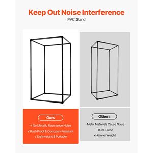 บูธบันทึกเสียงระดับมืออาชีพ ขนาด 6.56 ฟุต แบบพกพา ป้องกันเสียงสะท้อน อุปกรณ์เสียงคุณภาพสูง - Product Image 4