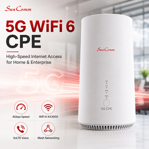 Router CPE SunComm 5G WiFi 6 con Velocidad de 4Gbps y Voz VoLTE para Hogar y Empresas - Product Image 1