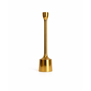 Minimalist <b>Brass</b> <b>Candlestick</b> <b>Holder</b> Set of Two Taper Candle Stand Home Decoration Durable Metal Handmade Candle Stand - Product Image 3
