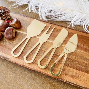 Superior Dining Metal <b>Cheese</b> <b>Knives</b> <b>Set</b> Heavy Gauge <b>Cheese</b> Cutting Utensils Kitchen Dining Restaurant - Product Image 2