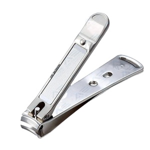 Coupe-ongles en acier inoxydable de haute qualité pour nouveau-nés tout-petits adultes-coupe-ongles à lame incurvée - Product Image 1