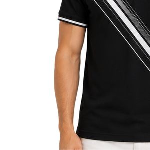 Camiseta Polo Personalizada en Blanco y Negro para Hombre, Manga Corta, Informal, para Golf, OEM, Marca Privada, Transpirable, Uniforme, Venta al Por Mayor - Product Image 6