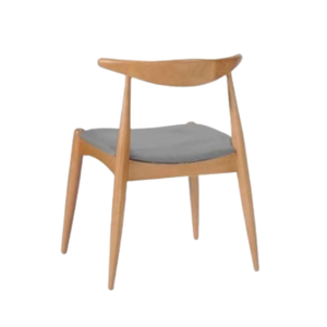 เก้าอี้เฟอร์นิเจอร์ไม้สักหรูหราพร้อมการออกแบบที่ทันสมัยพร้อมโฟมนุ่มๆสำหรับร้านกาแฟโรงแรมบ้าน - Product Image 6