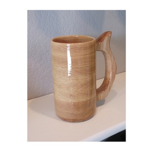 แก้วเบียร์ทำจากไม้สไตน์แก้วเบียร์ทำจากไม้สำหรับใช้ในบ้านโรงแรมหรือร้านอาหาร - Product Image 3