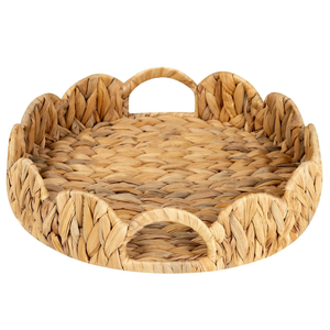 Vietnam Factory Wholesale Water Hyacinth <b>Basket</b> Eco Friendly Handmade Woven <b>Storage</b> <b>Baskets</b> For Home Decor Natural Fiber Bins - Product Image 5