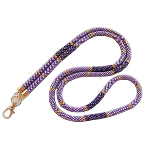 Lanières tendance en perles de rocaille brodées pour le bureau, porte-clés, lanières DIY, motifs de perlage, artisanat, porte-clés en perles de rocaille - Product Image 5