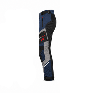 Pantalon de moto isolé pour usage extérieur avec tissu résistant, finition imperméable, coutures renforcées, protections de genoux amovibles - Product Image 5